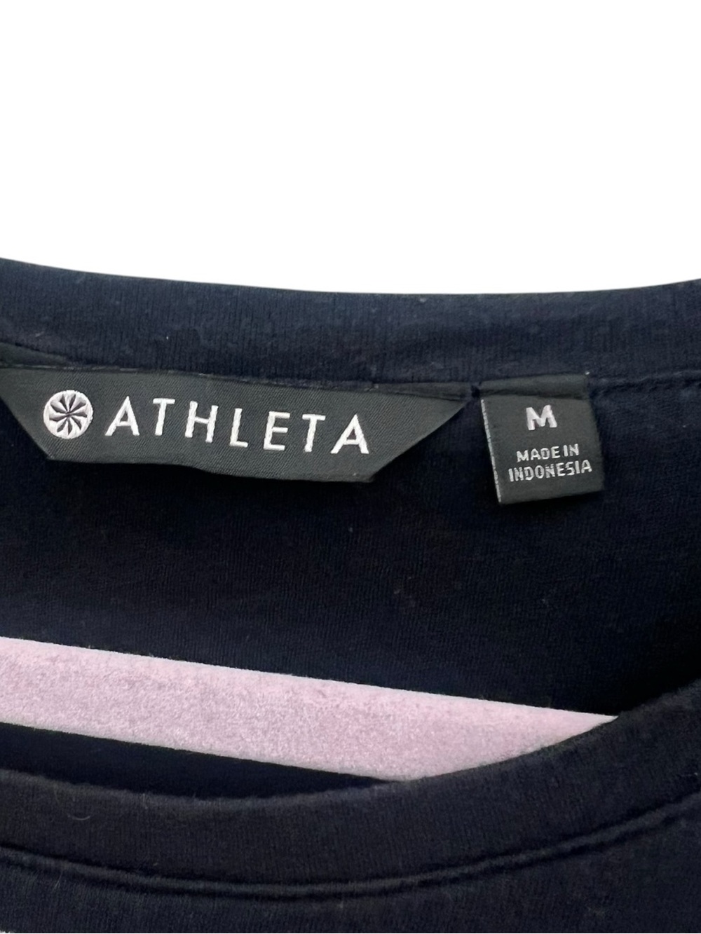 Athleta Carefree Tee Ruched Midi Dress Size Medium - Picture 3 of 7